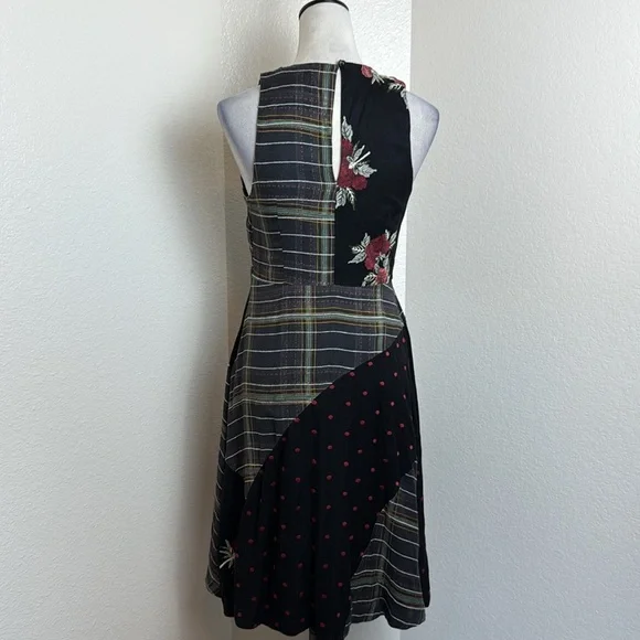 Anthropologie X Mauve Patterned Bliss Dress Size 6 NWOT - Picture 5 of 10